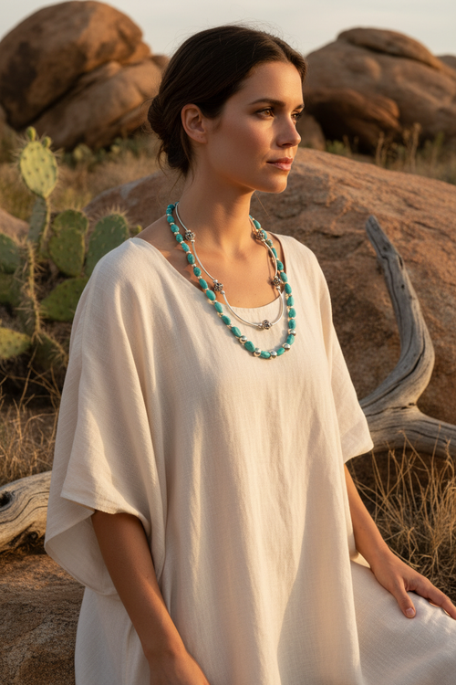 2-Strand Necklace Morning Light