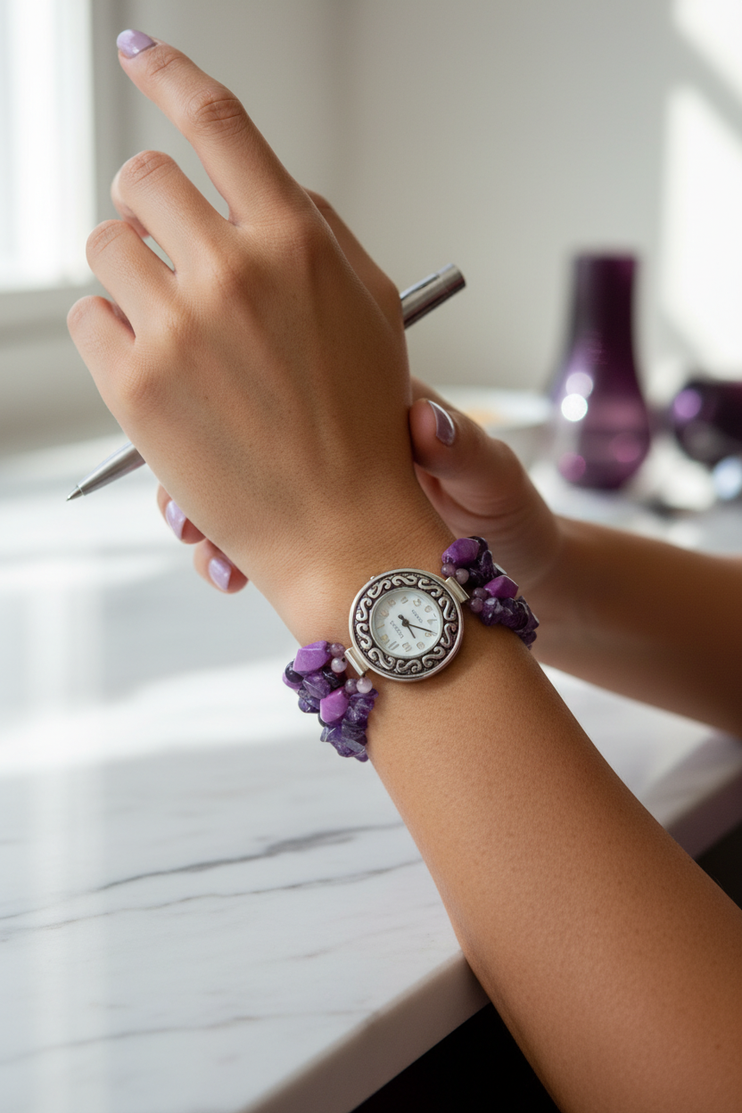 Amethyst Watch
