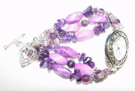 Amethyst Wrist Watch
