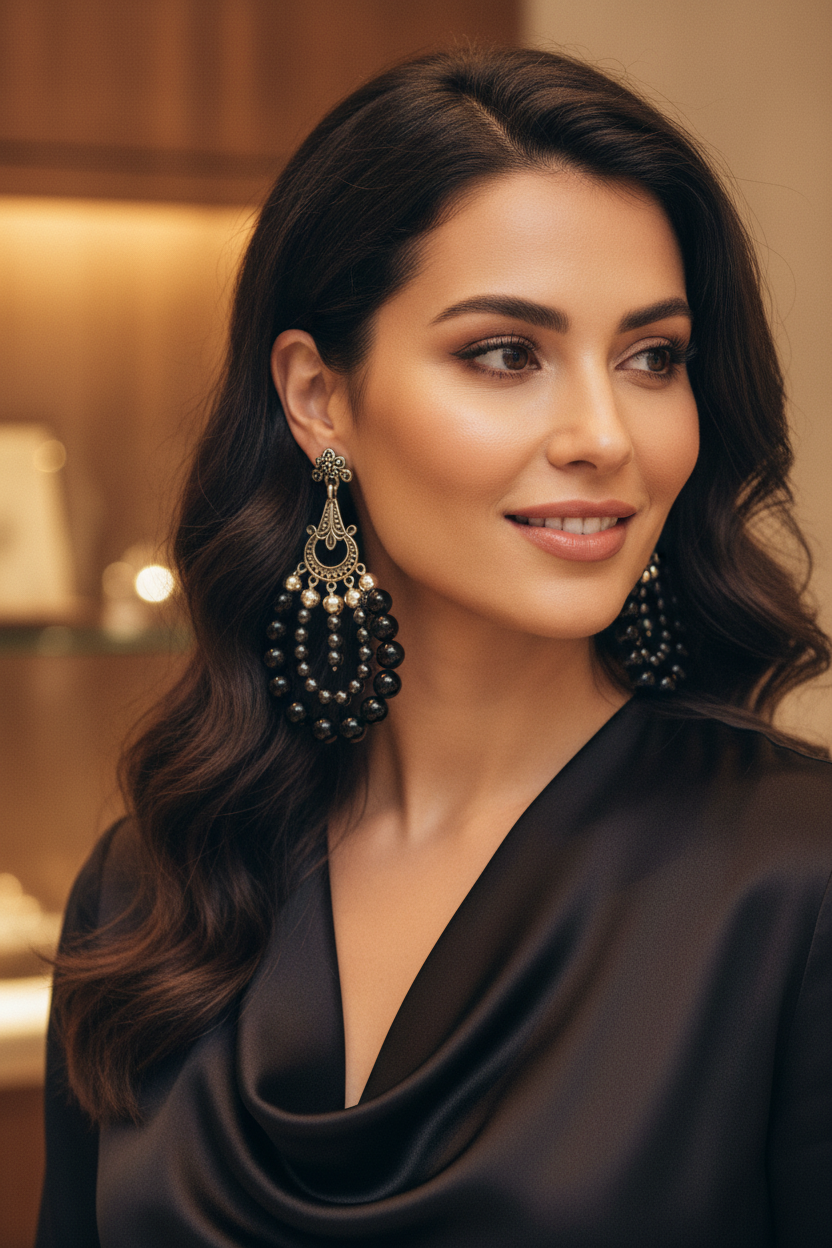 Black Onyx Chandeliers