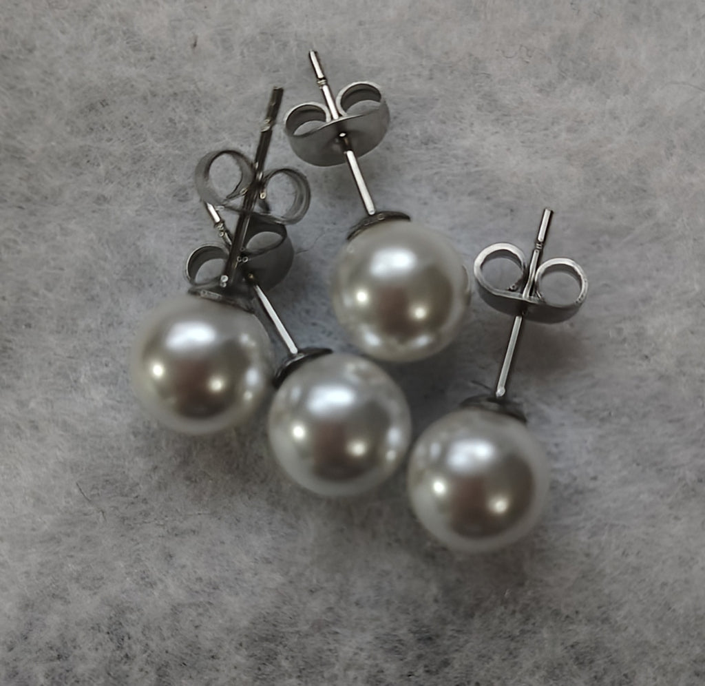 Pearl Earring Studs
