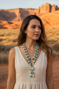 Lavalier Turquoise Necklace