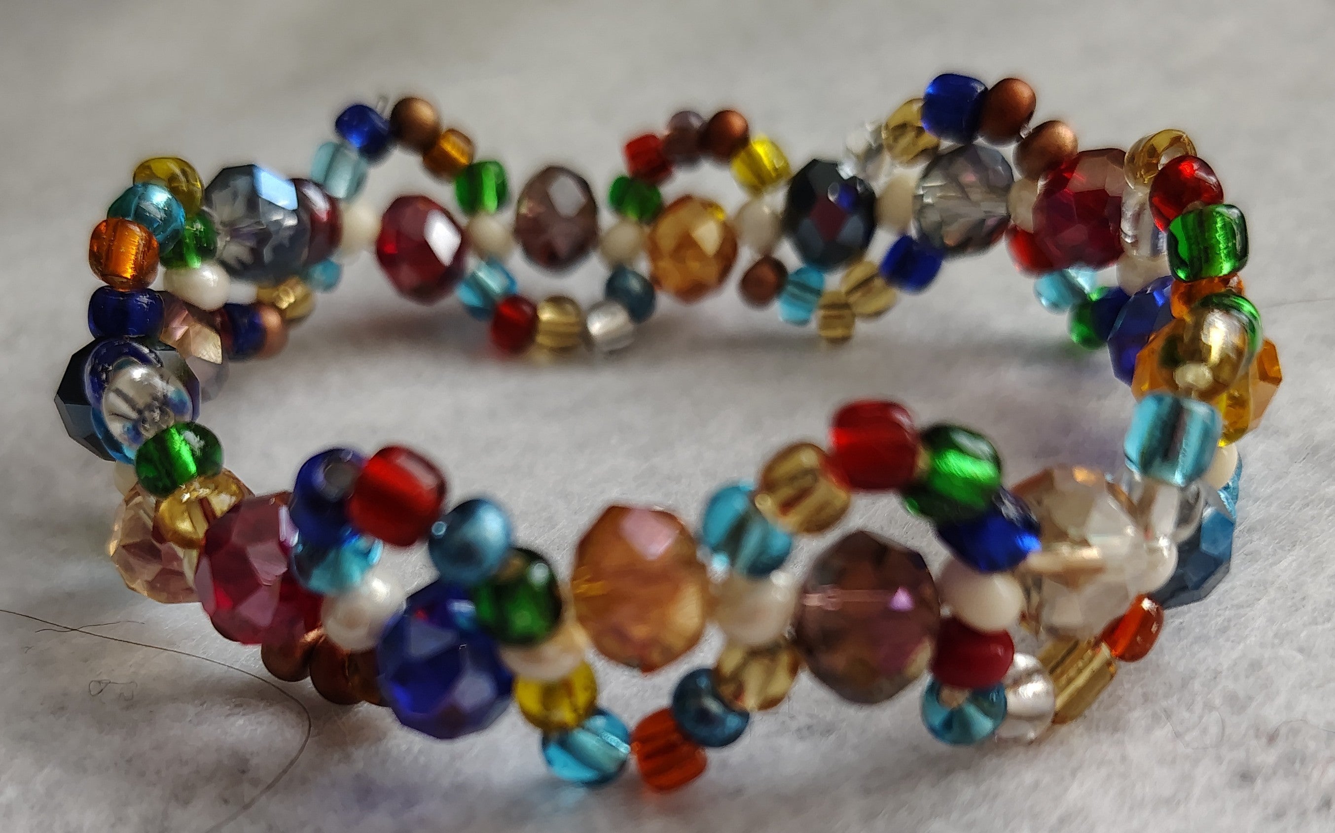 Boutique Seed Bead Multicolor Bracelet