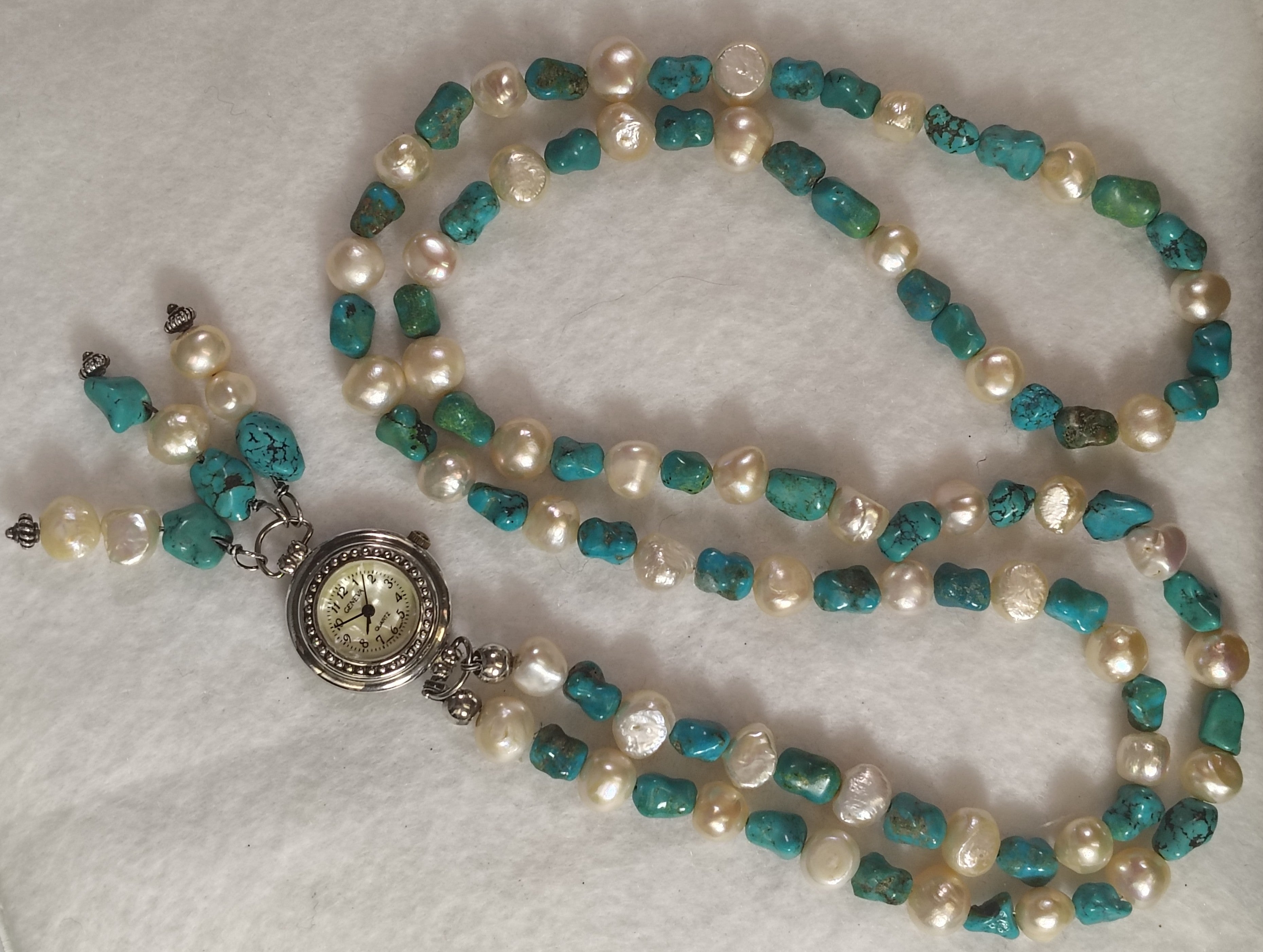 Lavalier Style Turquoise Watch